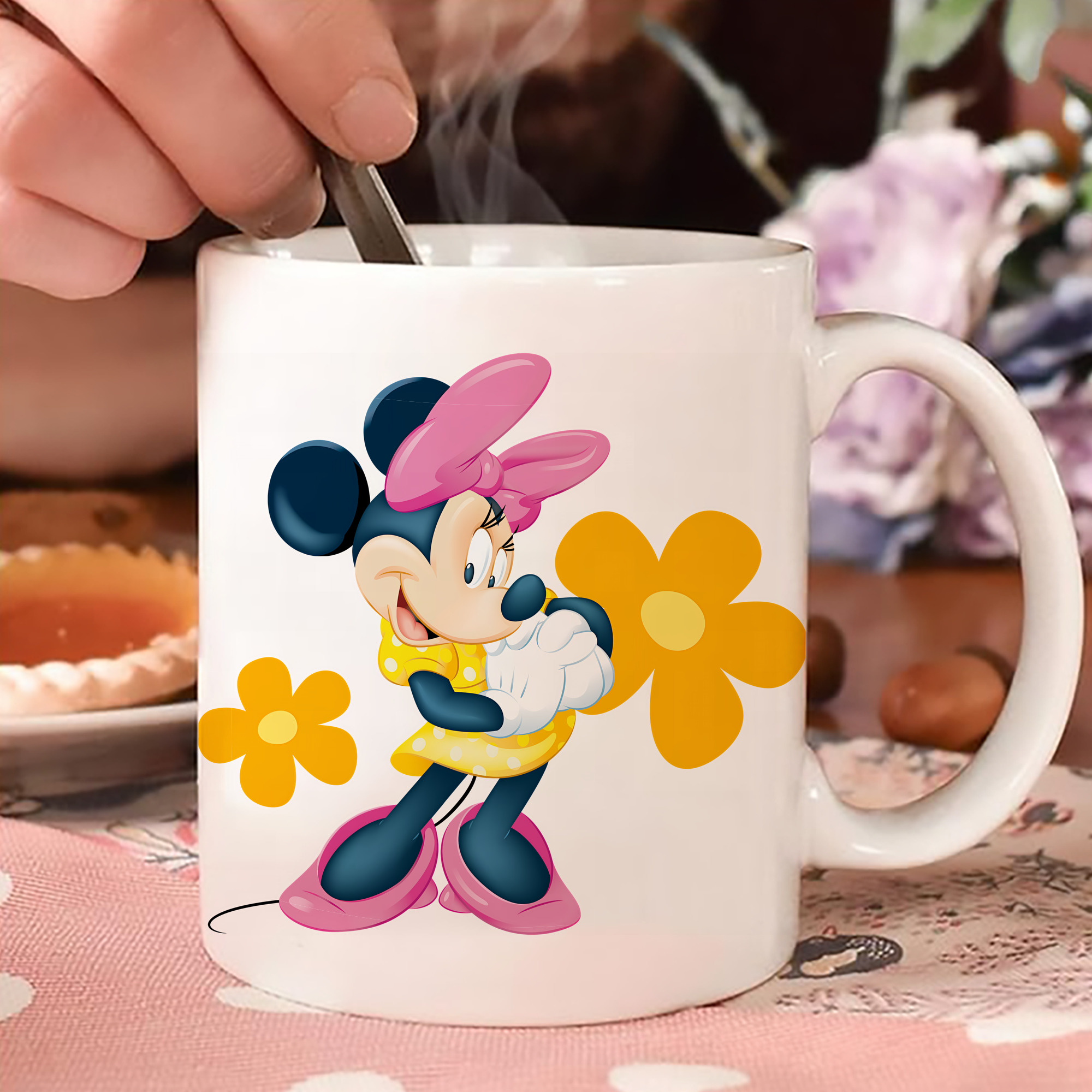 ミッキーマウス Mickey Mouse 温度変色マグカップ