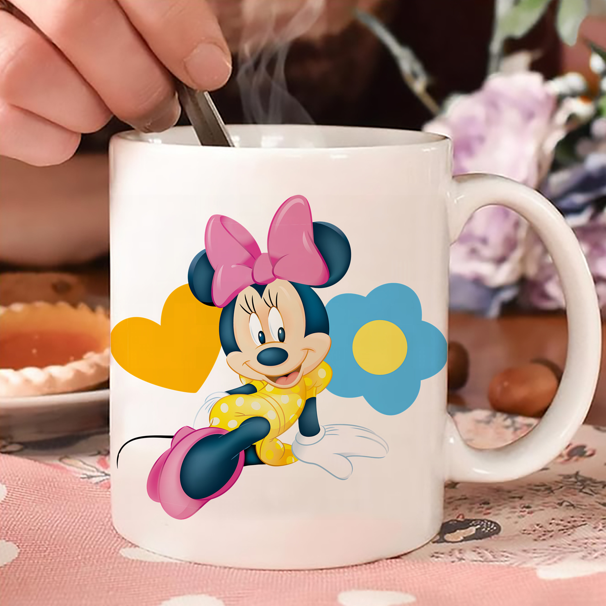 ミッキーマウス Mickey Mouse 温度変色マグカップ