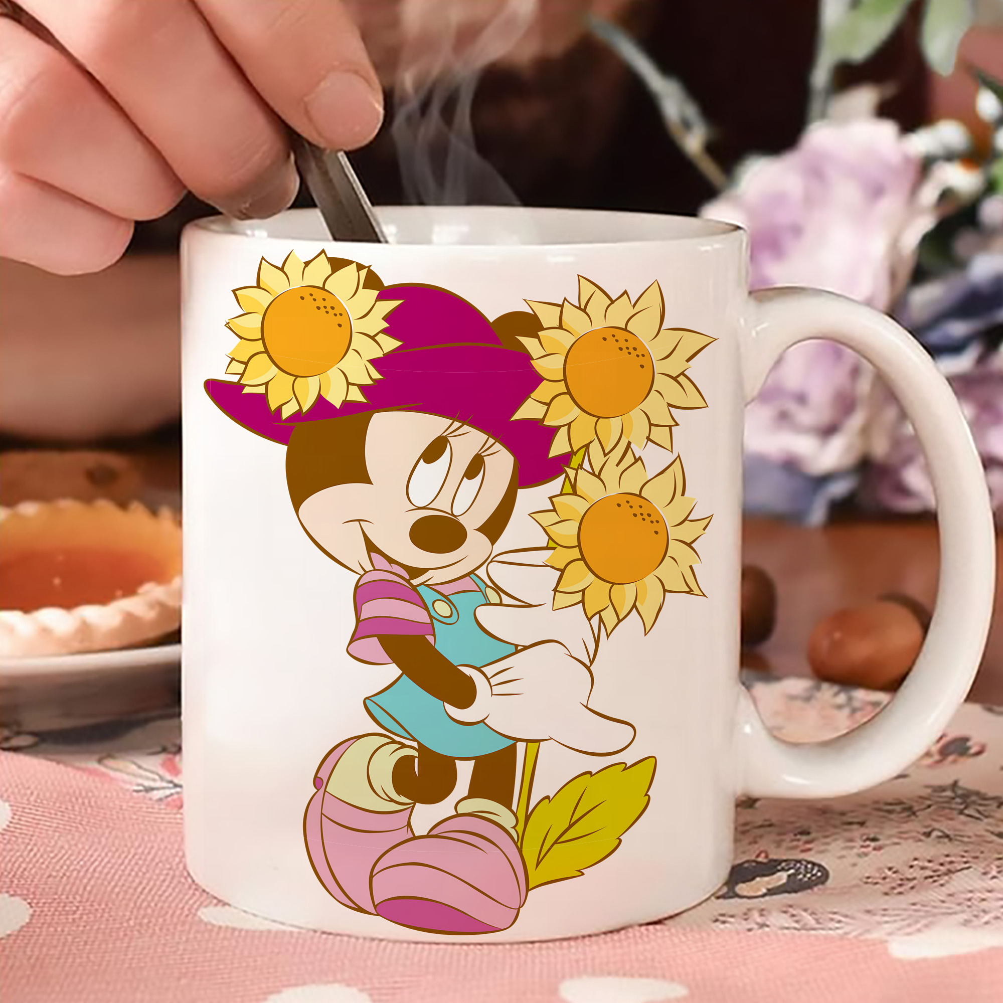 ミッキーマウス Mickey Mouse 温度変色マグカップ