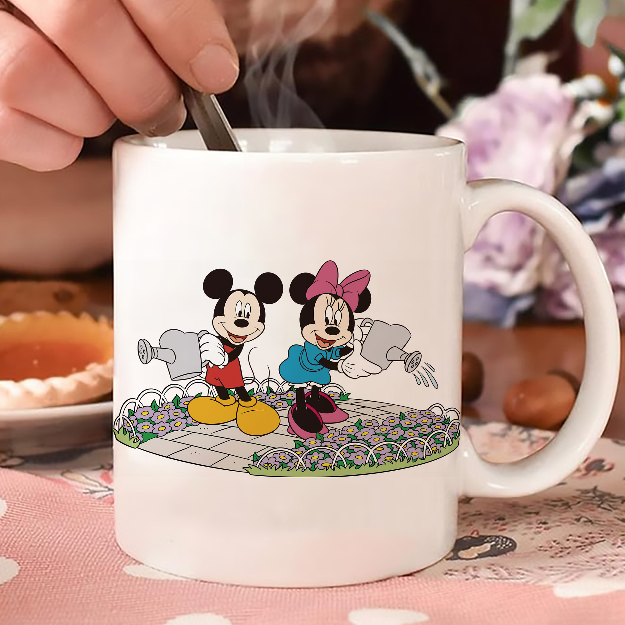 ミッキーマウス Mickey Mouse 温度変色マグカップ