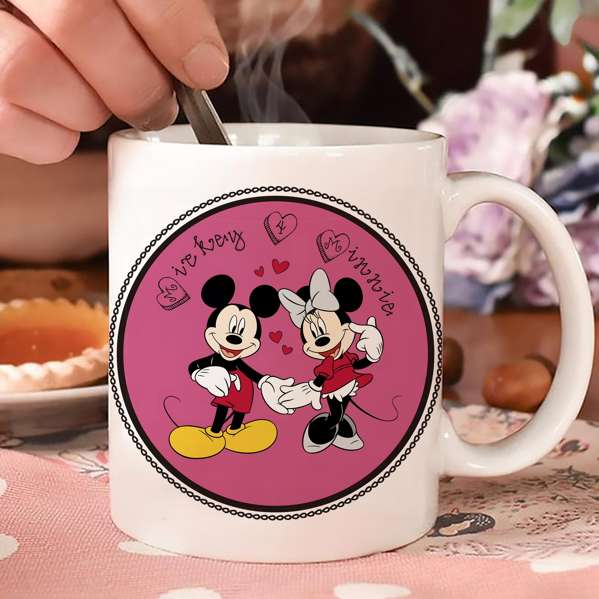 ミッキーマウス Mickey Mouse 温度変色マグカップ