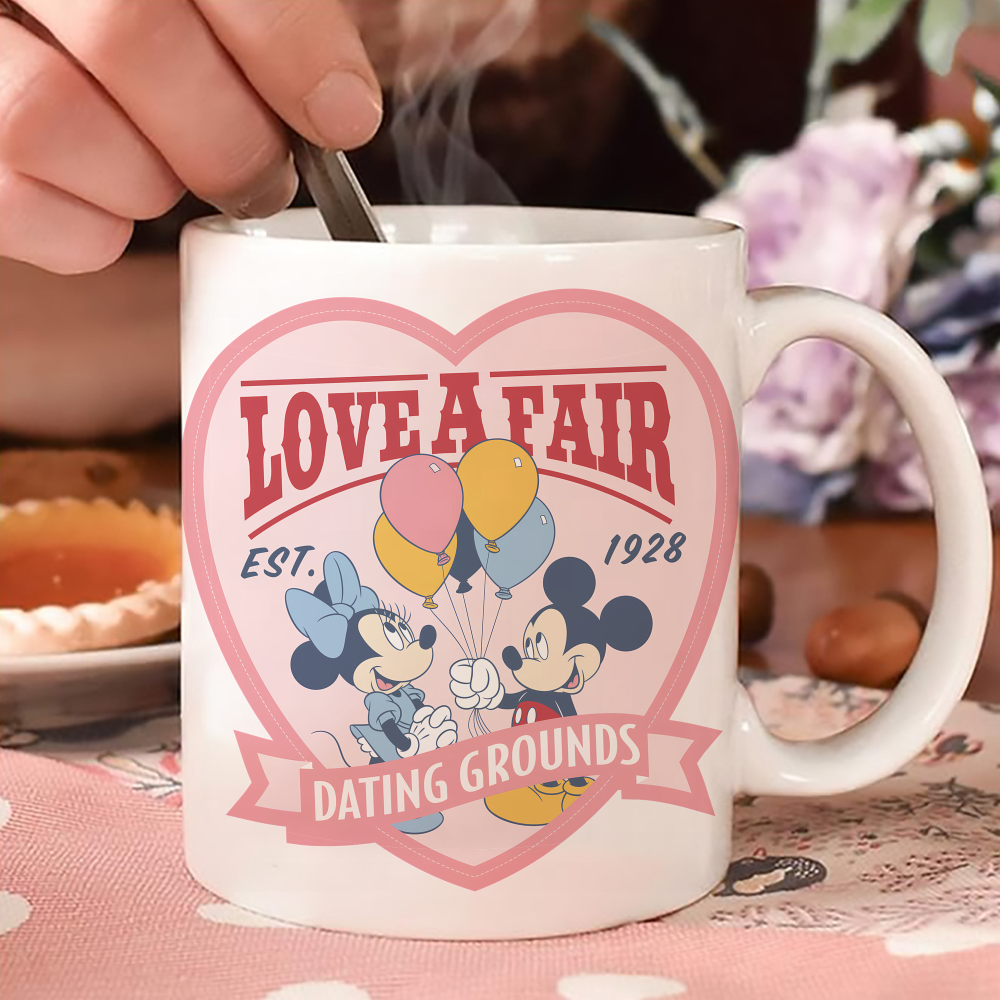 ミッキーマウス Mickey Mouse 温度変色マグカップ