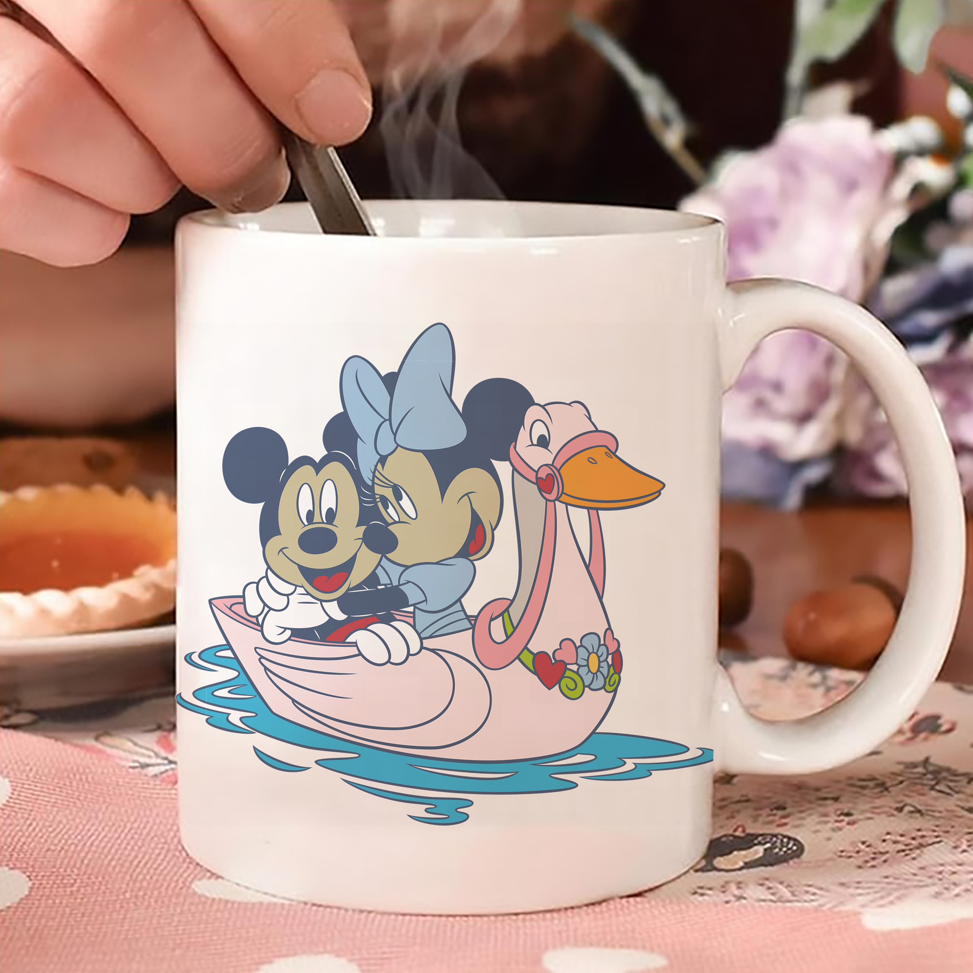 ミッキーマウス Mickey Mouse 温度変色マグカップ