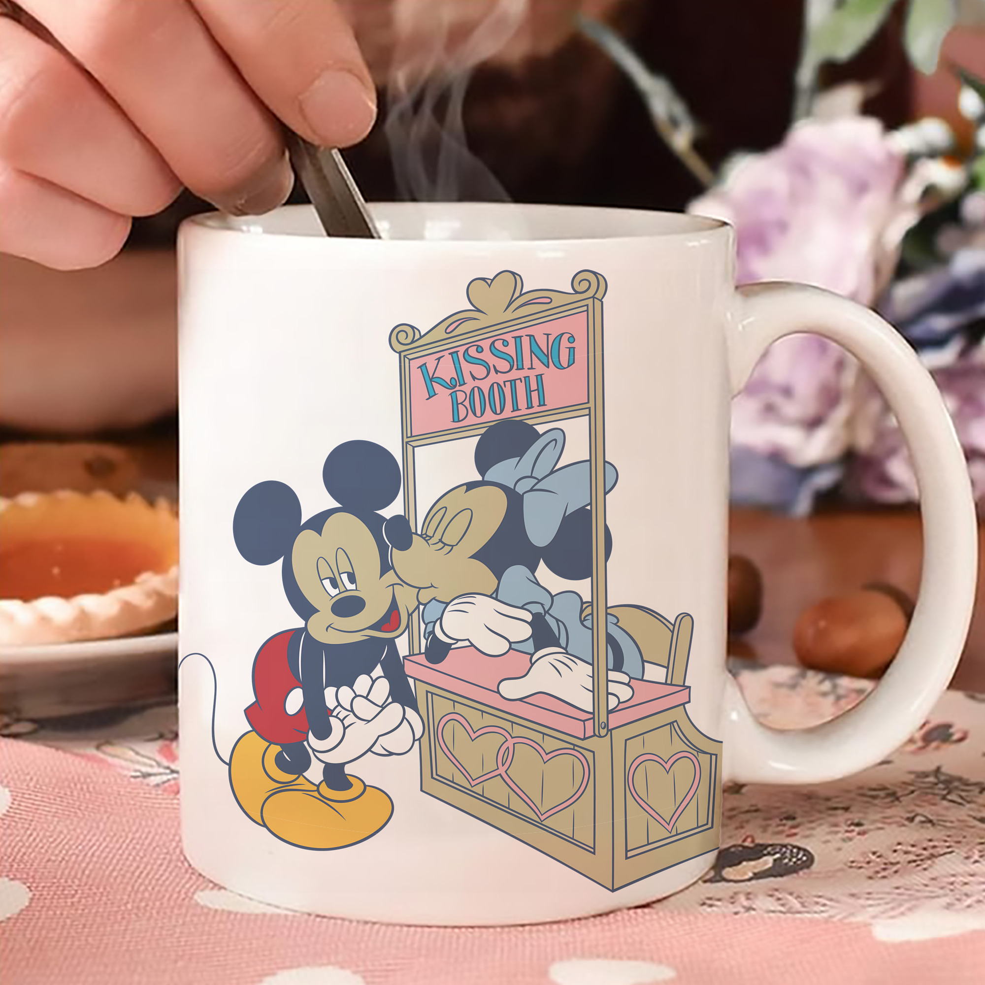 ミッキーマウス Mickey Mouse 温度変色マグカップ