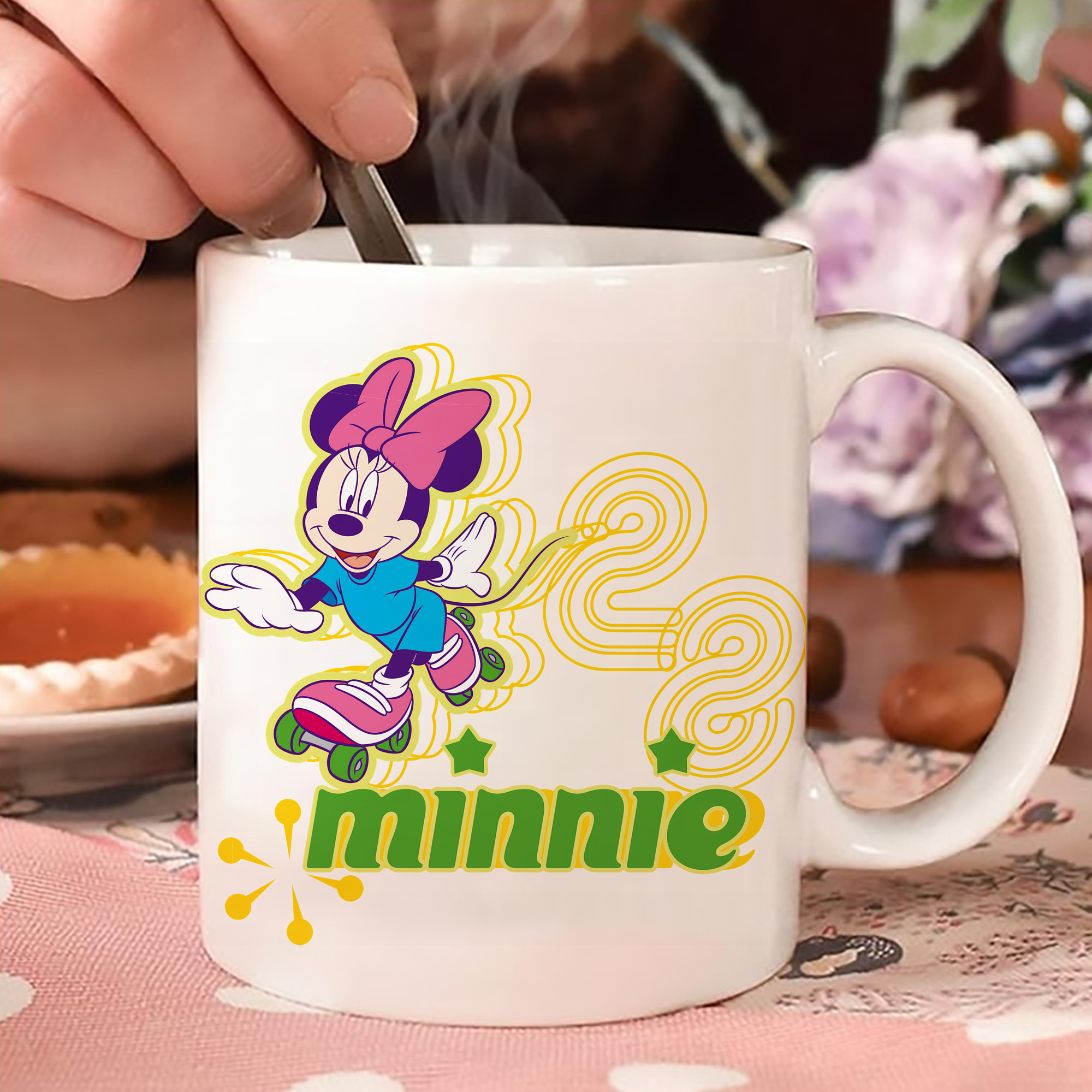 ミッキーマウス Mickey Mouse 温度変色マグカップ