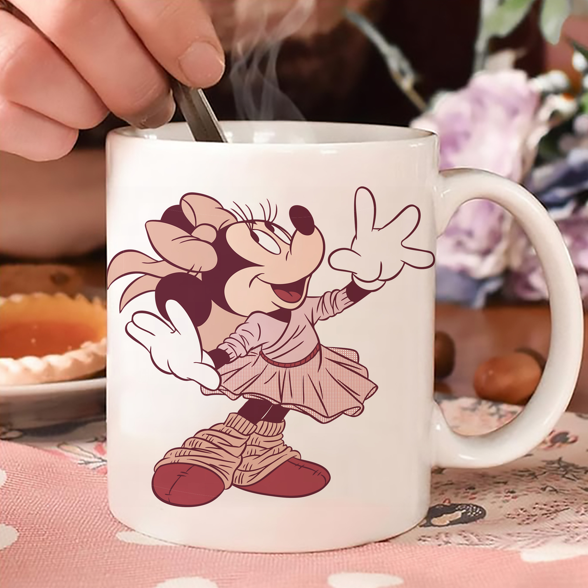 ミッキーマウス Mickey Mouse 温度変色マグカップ