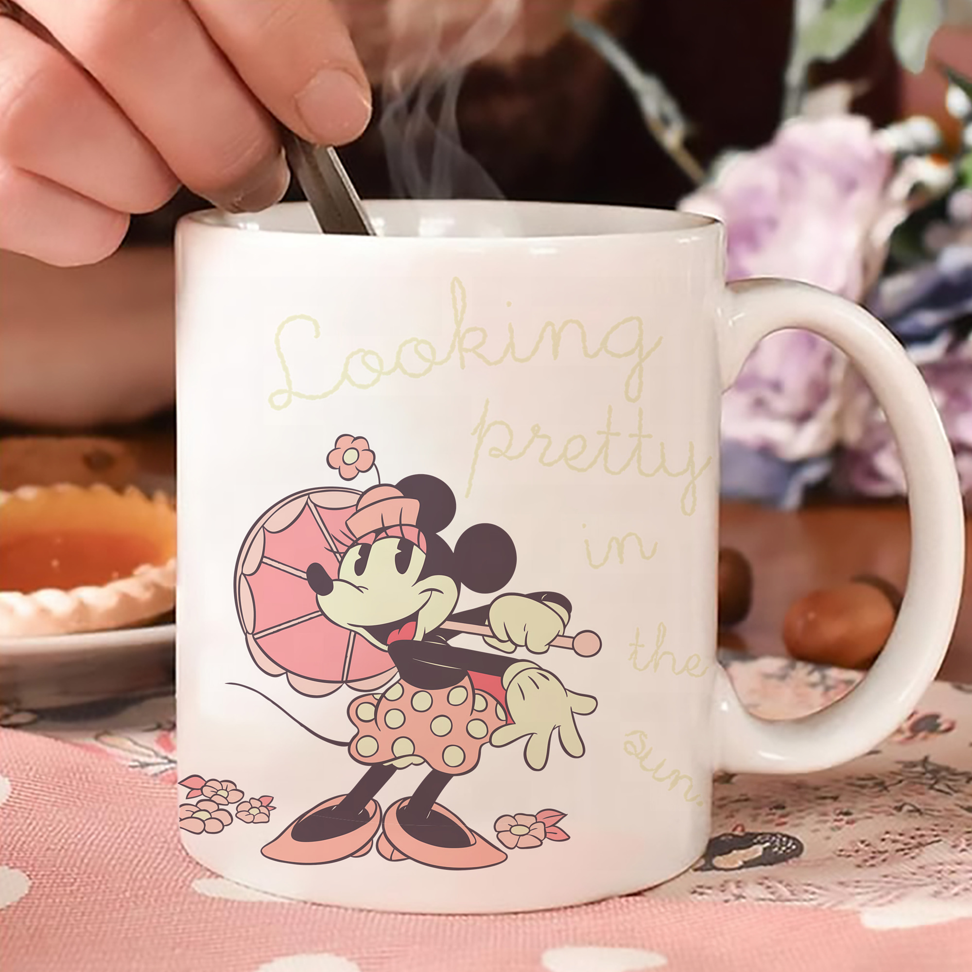 ミッキーマウス Mickey Mouse 温度変色マグカップ