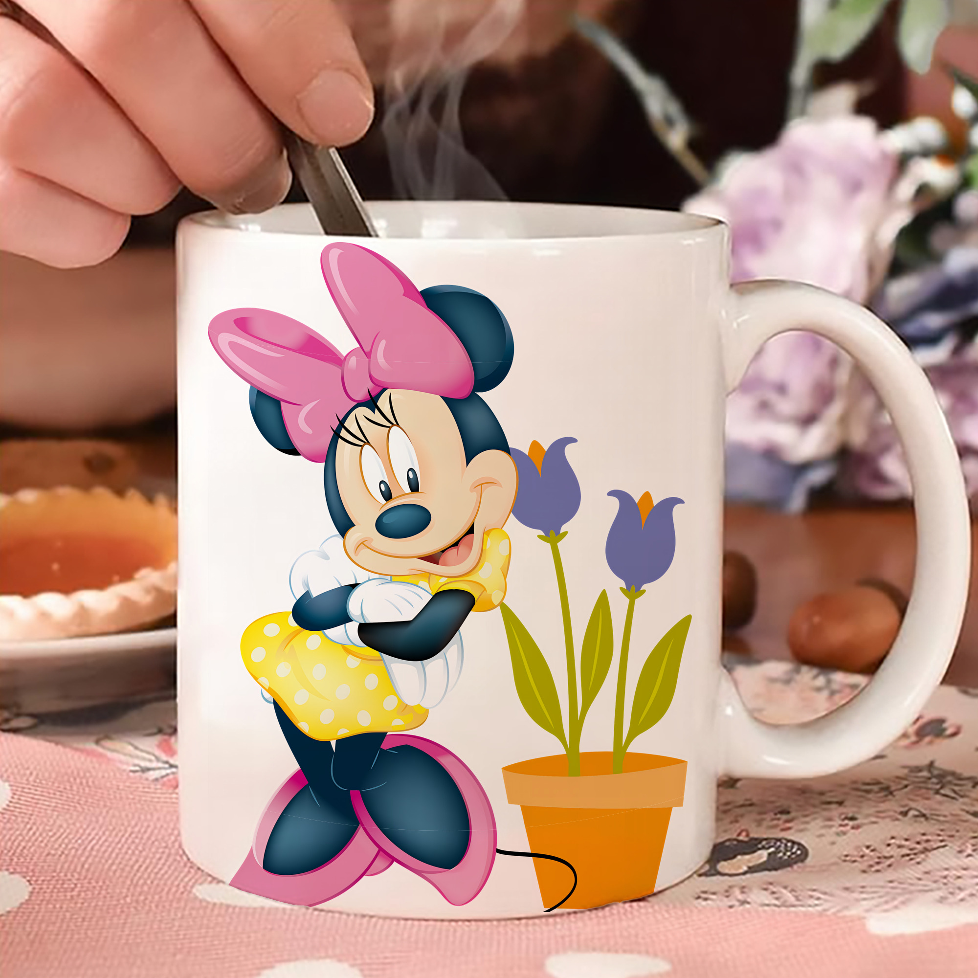 ミッキーマウス Mickey Mouse 温度変色マグカップ