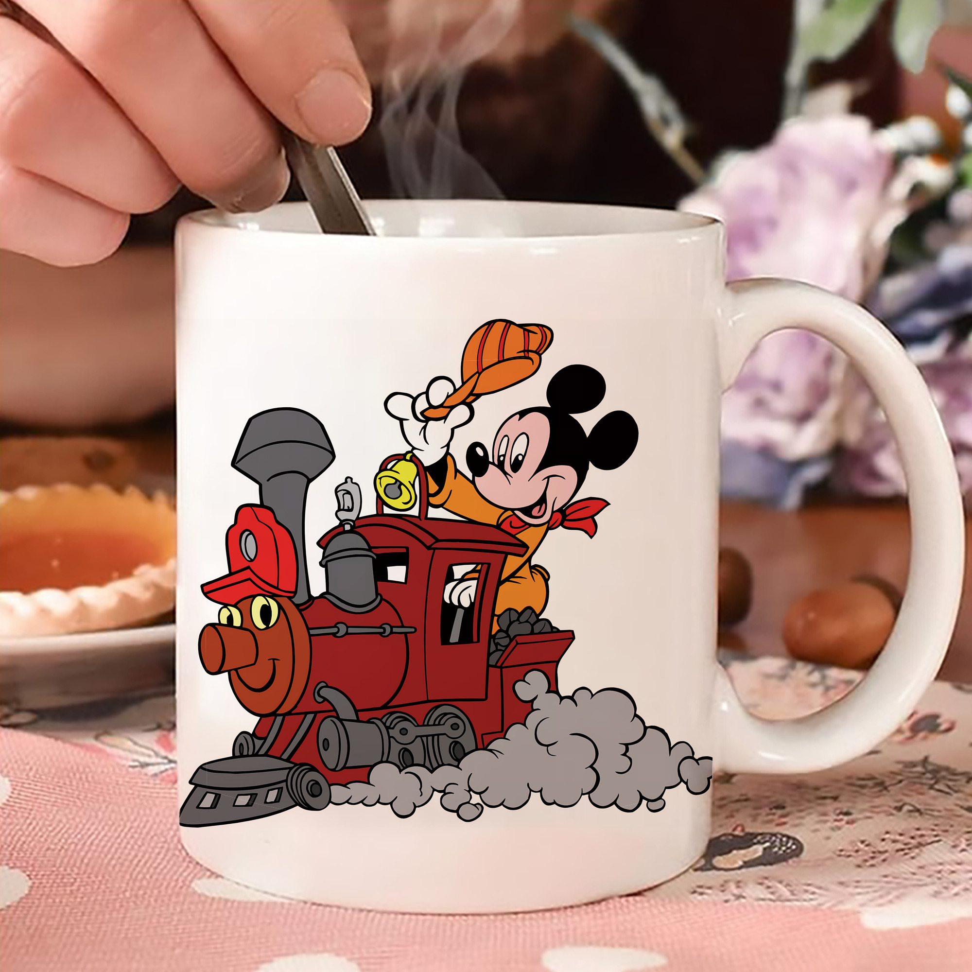 ミッキーマウス Mickey Mouse 温度変色マグカップ