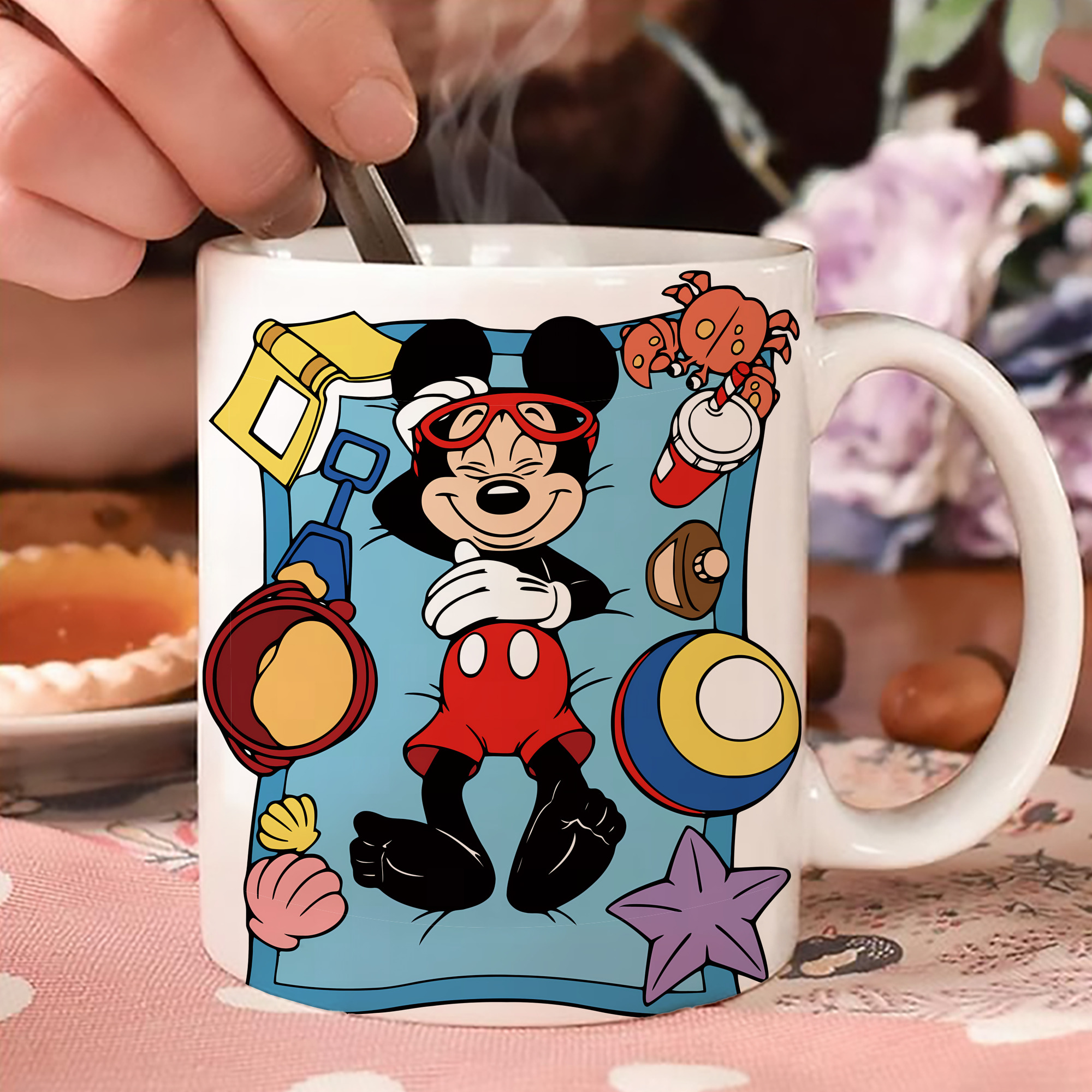 ミッキーマウス Mickey Mouse 温度変色マグカップ