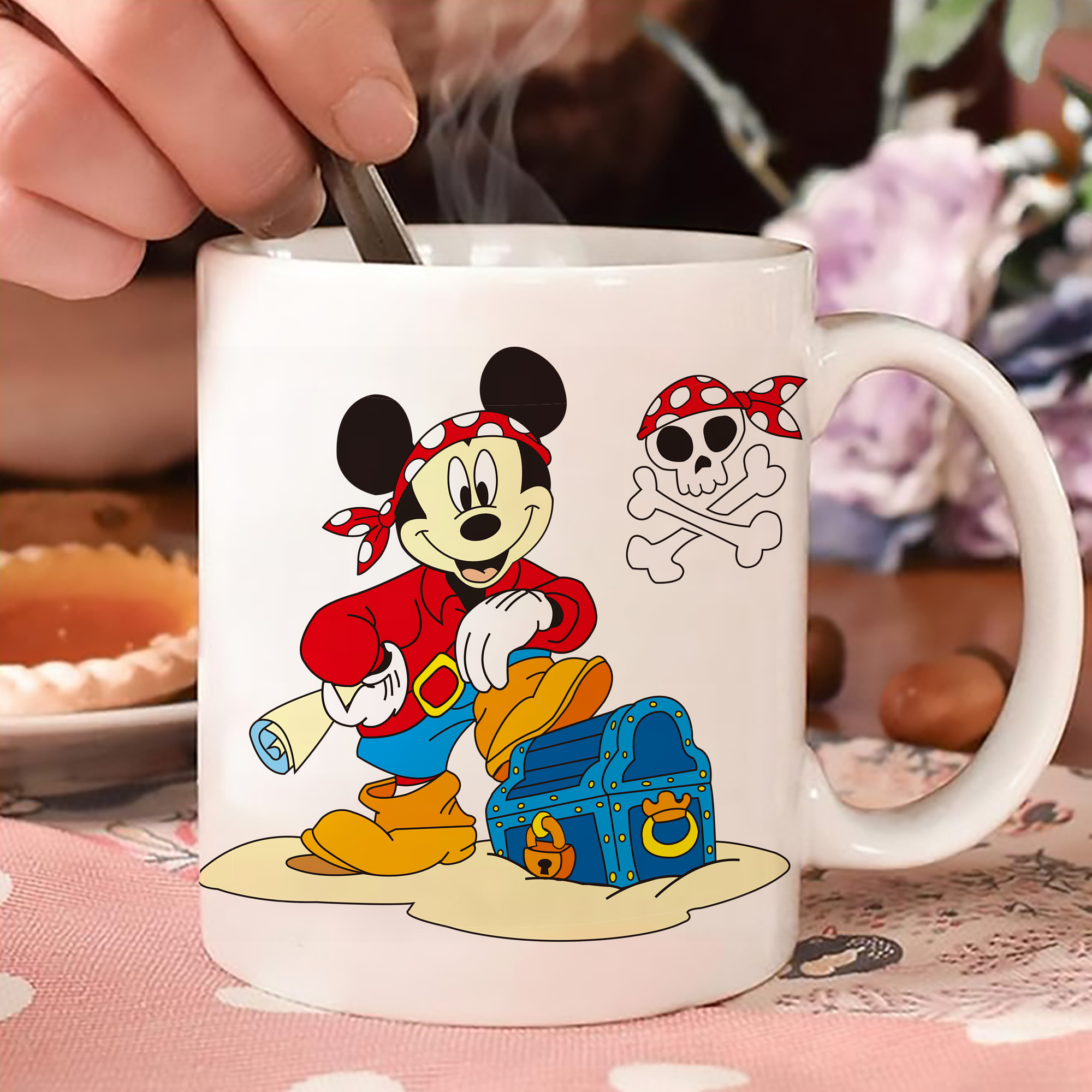 ミッキーマウス Mickey Mouse 温度変色マグカップ