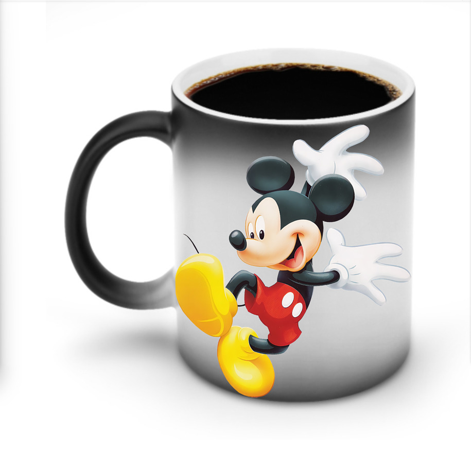 ミッキーマウス Mickey Mouse 温度変色マグカップ