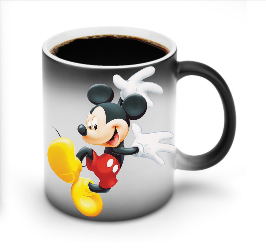 ミッキーマウス Mickey Mouse 温度変色マグカップ