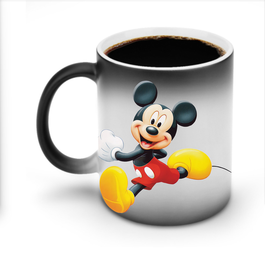 ミッキーマウス Mickey Mouse 温度変色マグカップ
