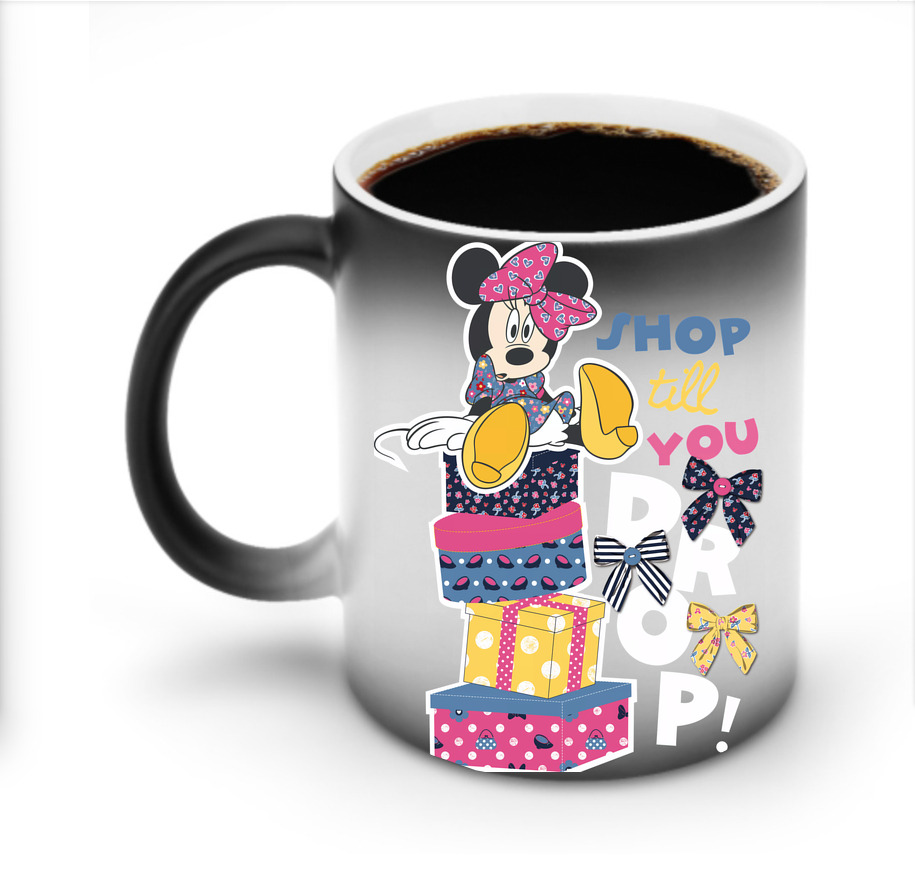 ミッキーマウス Mickey Mouse 温度変色マグカップ