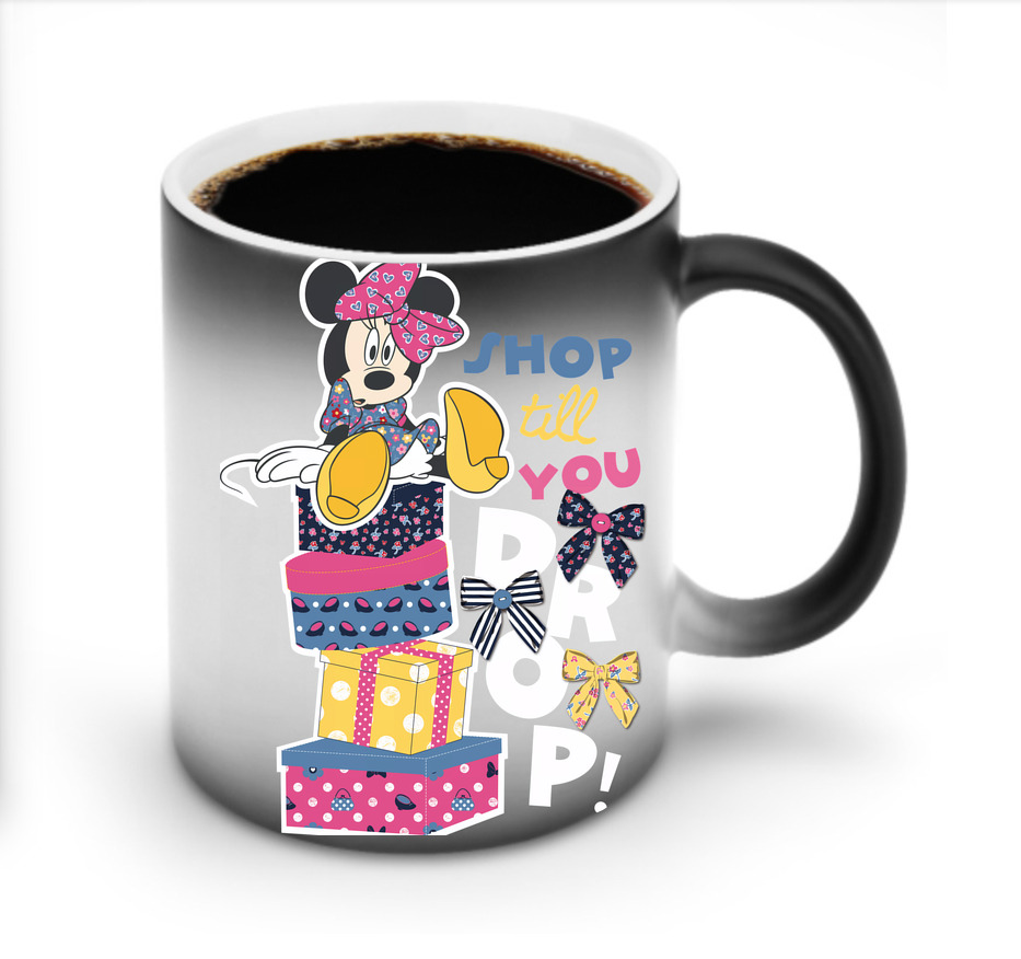 ミッキーマウス Mickey Mouse 温度変色マグカップ