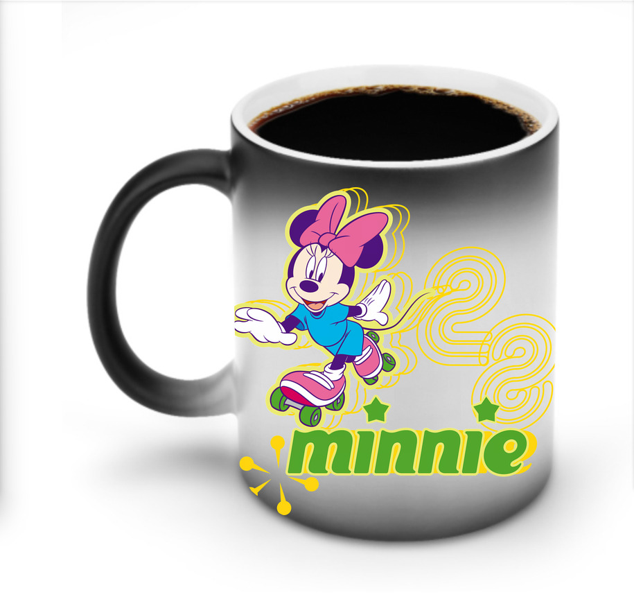 ミッキーマウス Mickey Mouse 温度変色マグカップ