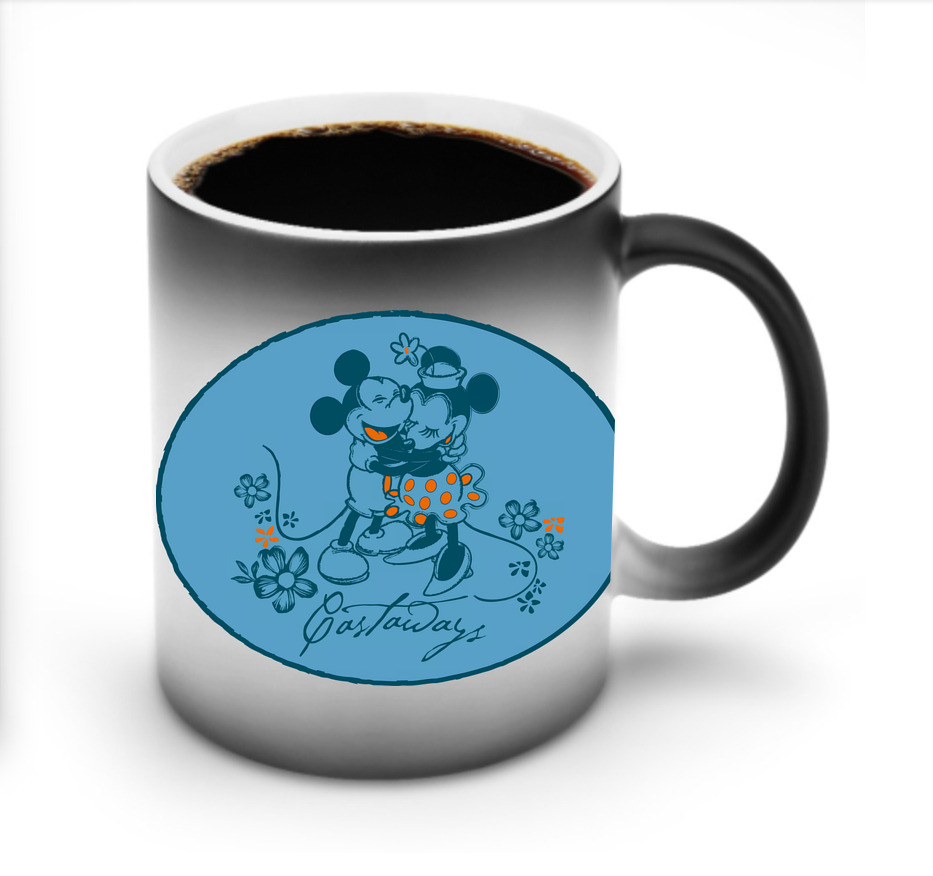 ミッキーマウス Mickey Mouse 温度変色マグカップ