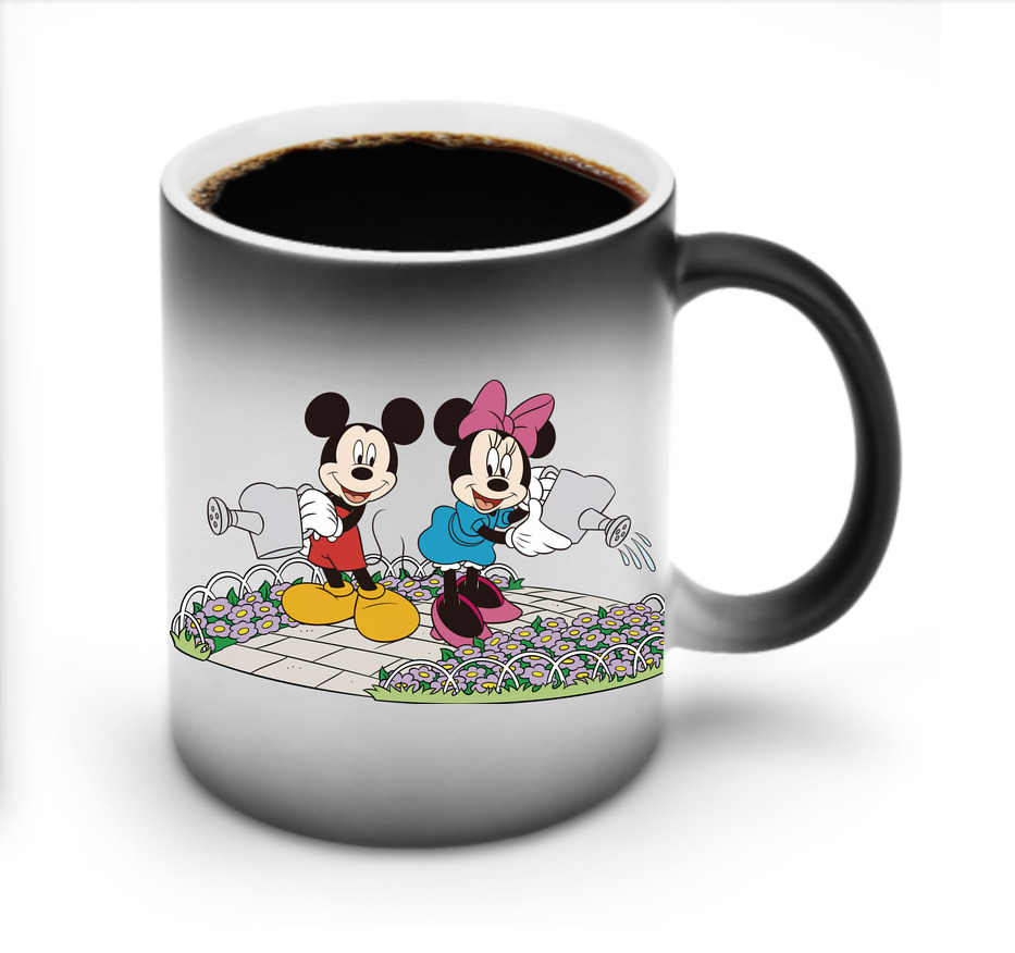 ミッキーマウス Mickey Mouse 温度変色マグカップ