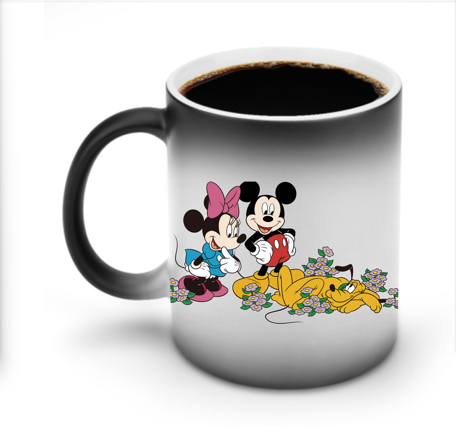 ミッキーマウス Mickey Mouse 温度変色マグカップ