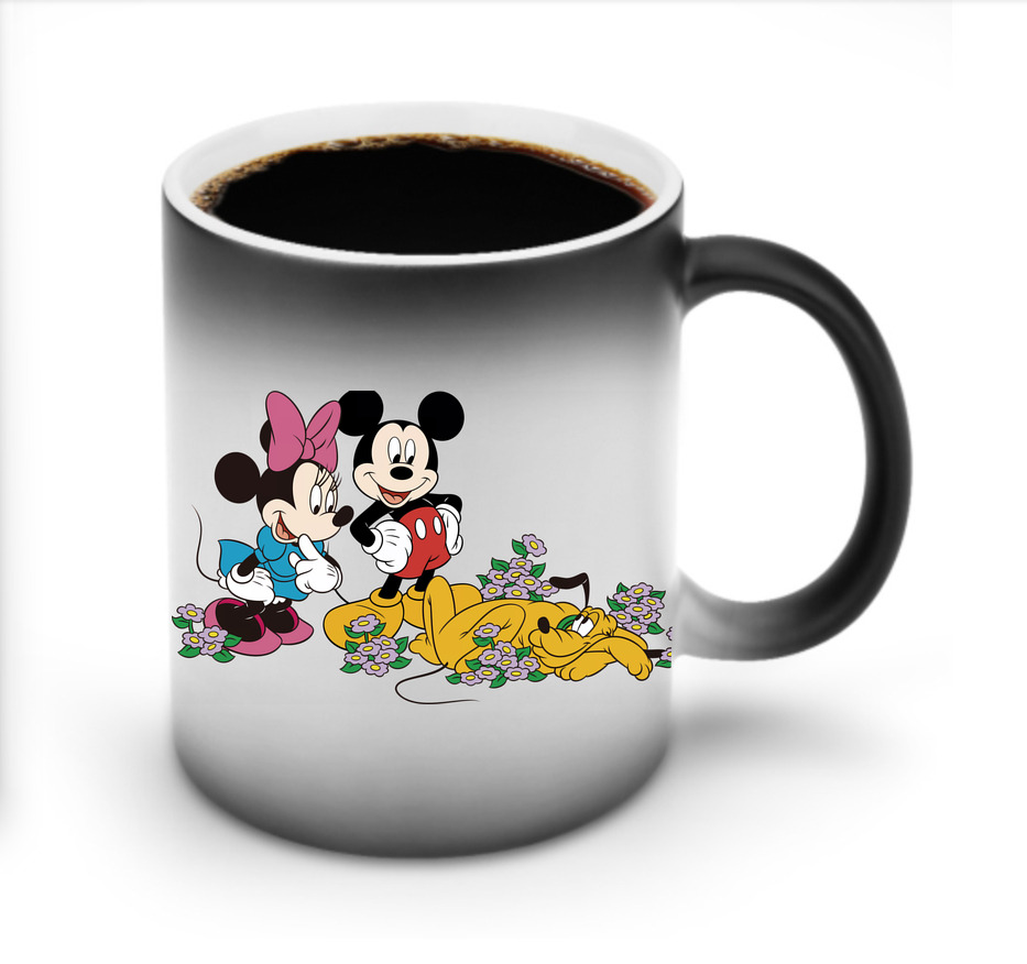ミッキーマウス Mickey Mouse 温度変色マグカップ