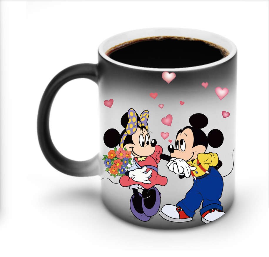 ミッキーマウス Mickey Mouse 温度変色マグカップ