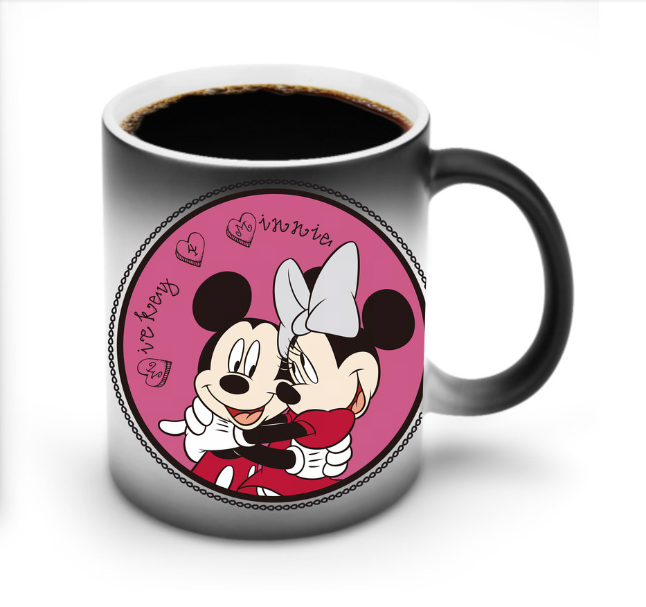 ミッキーマウス Mickey Mouse 温度変色マグカップ
