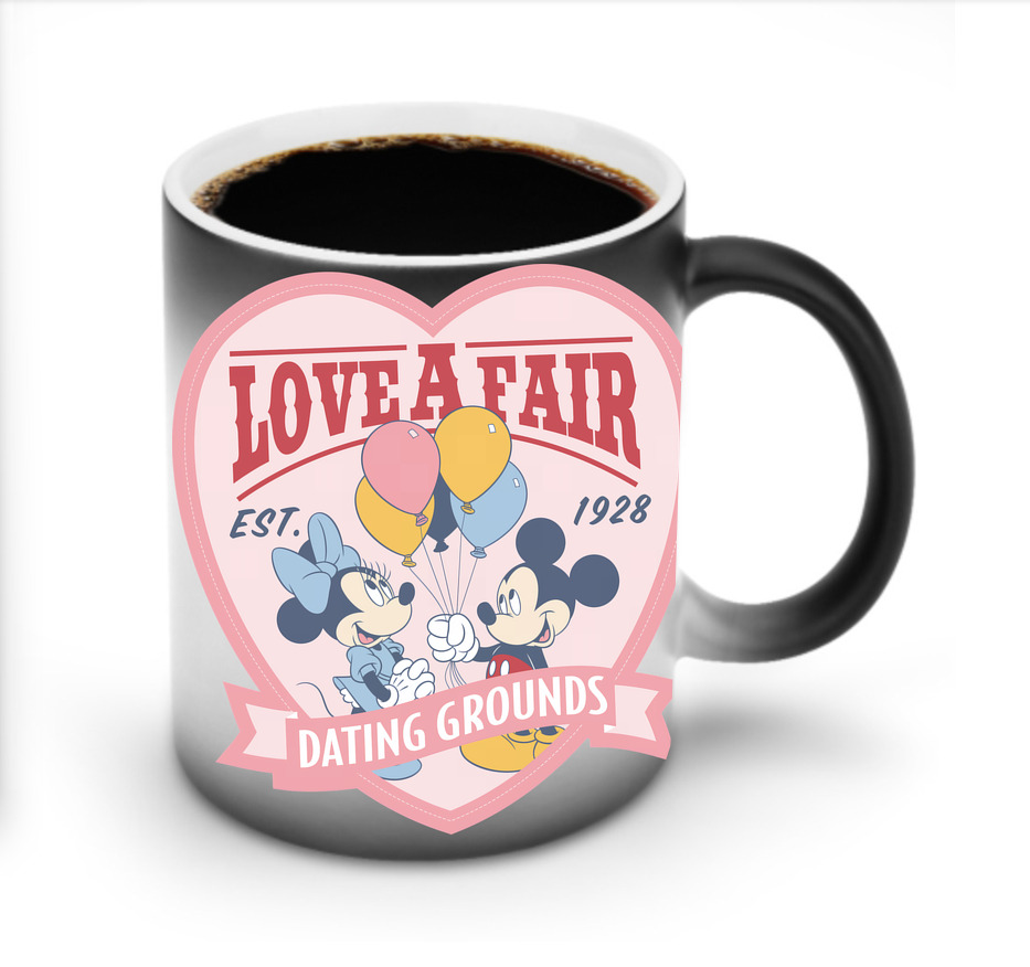 ミッキーマウス Mickey Mouse 温度変色マグカップ