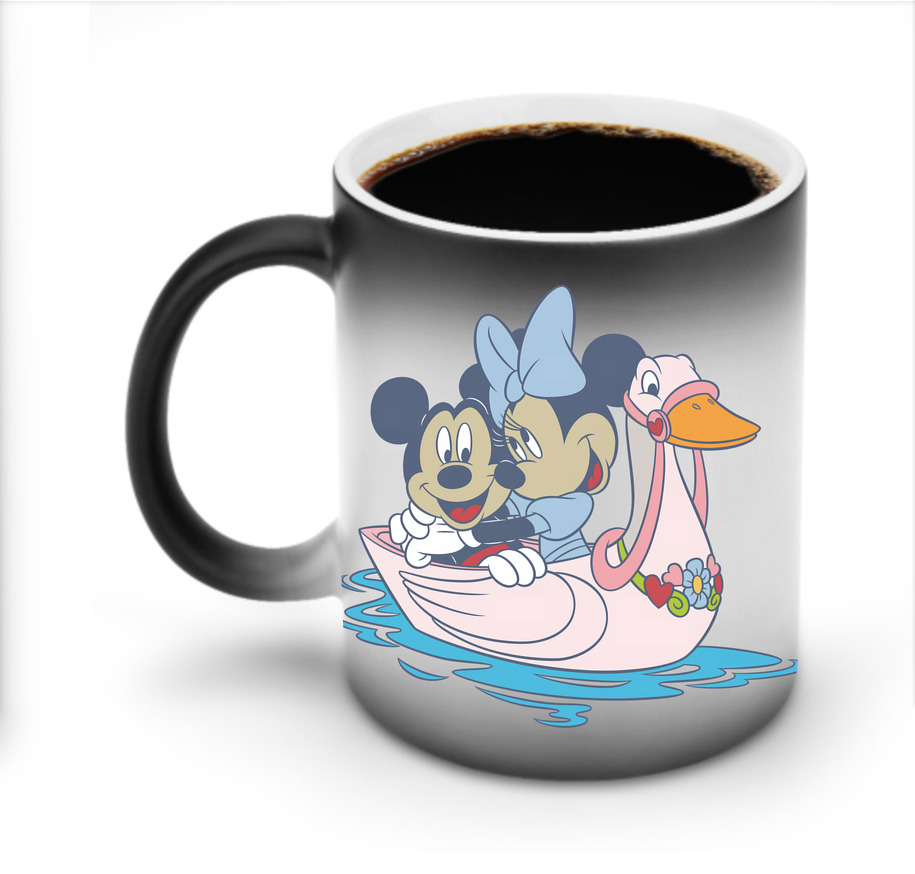 ミッキーマウス Mickey Mouse 温度変色マグカップ
