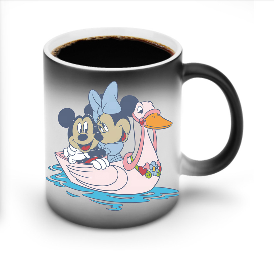 ミッキーマウス Mickey Mouse 温度変色マグカップ
