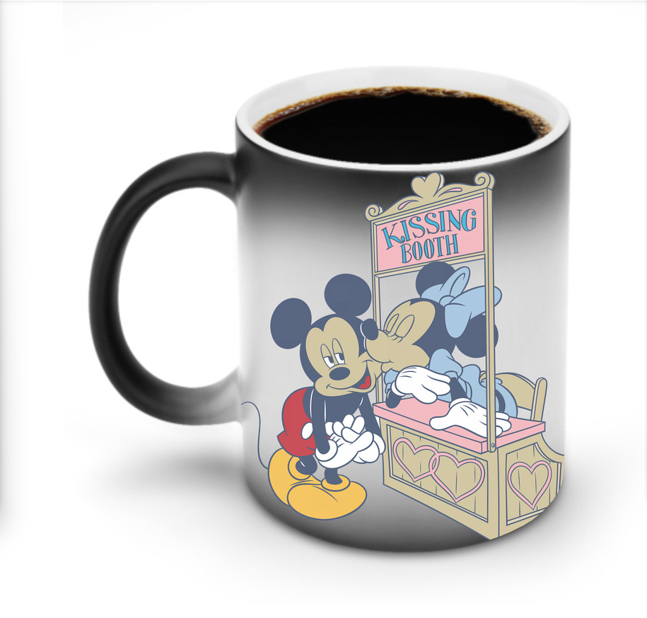 ミッキーマウス Mickey Mouse 温度変色マグカップ