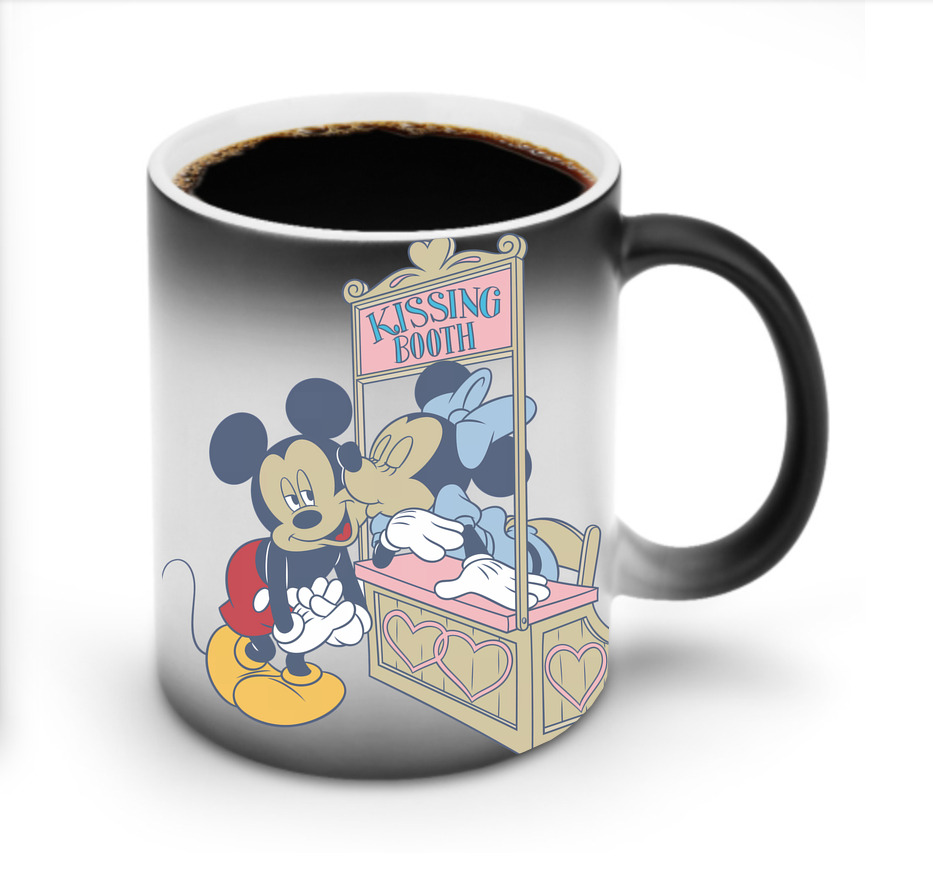 ミッキーマウス Mickey Mouse 温度変色マグカップ