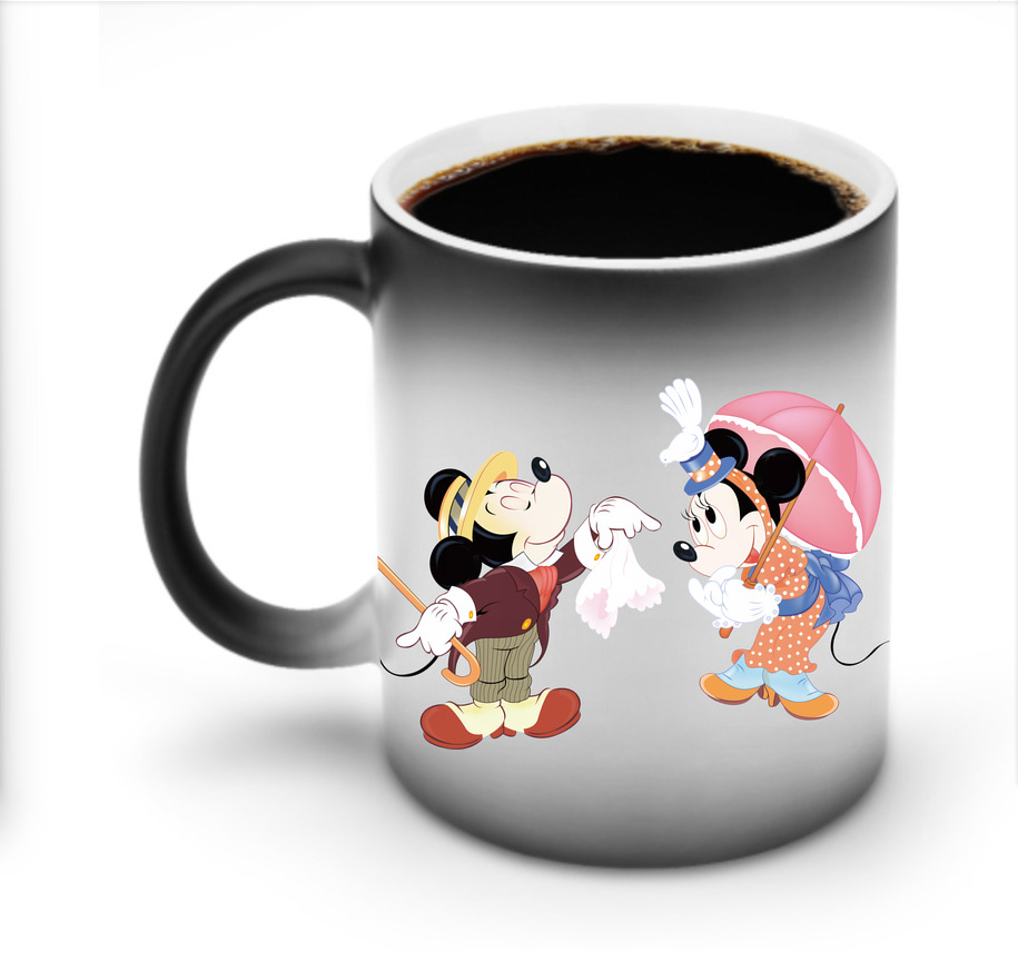 ミッキーマウス Mickey Mouse 温度変色マグカップ