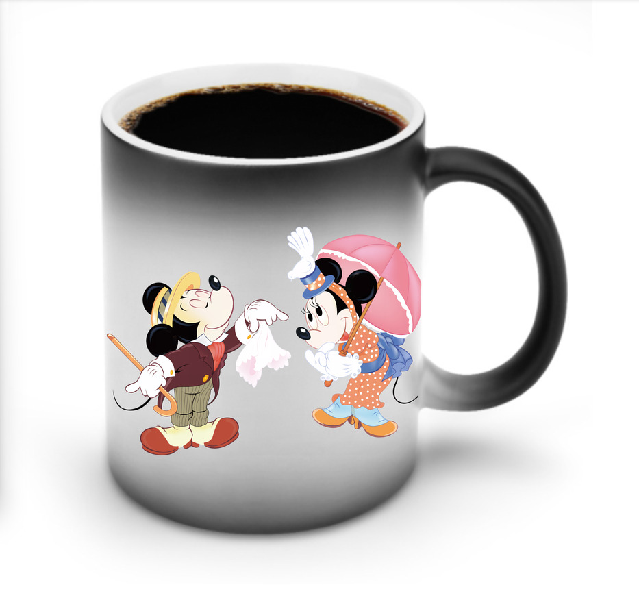 ミッキーマウス Mickey Mouse 温度変色マグカップ