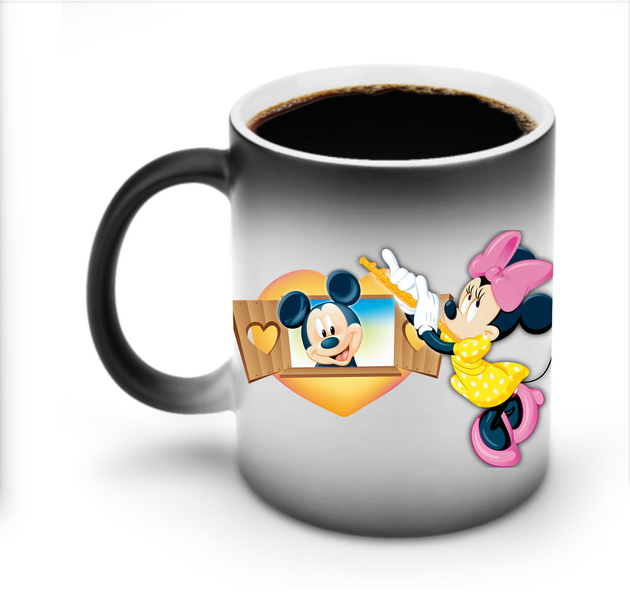 ミッキーマウス Mickey Mouse 温度変色マグカップ