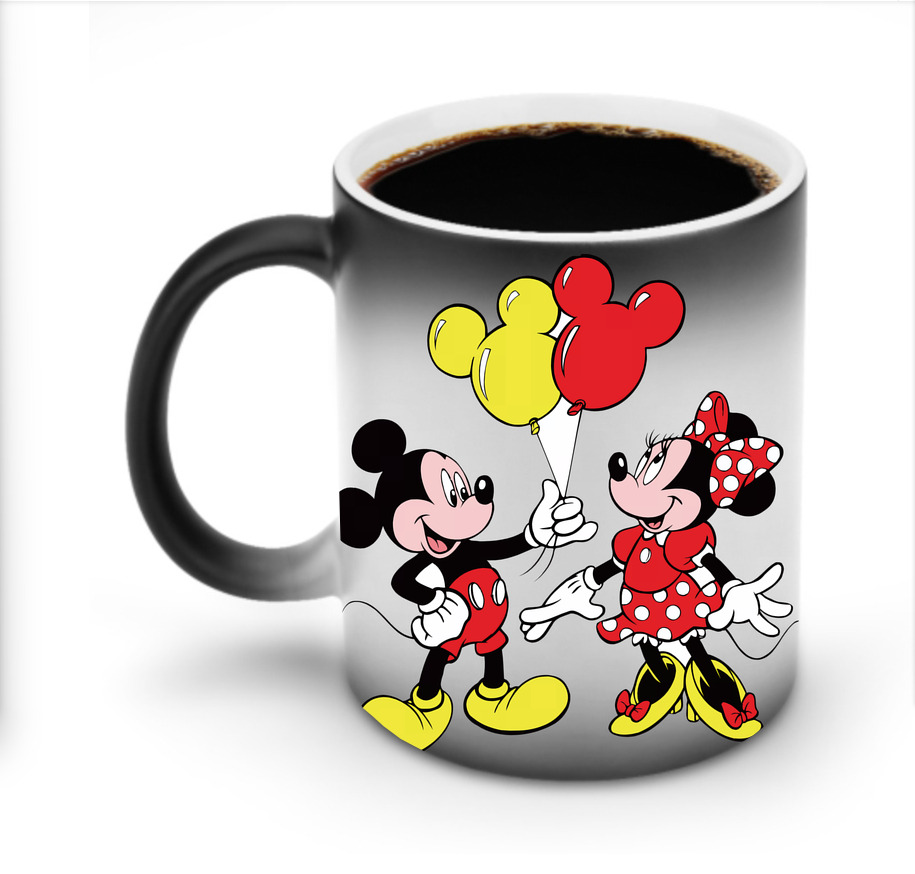 （画像用） ミッキーマウス Mickey Mouse 温度変色マグカップ