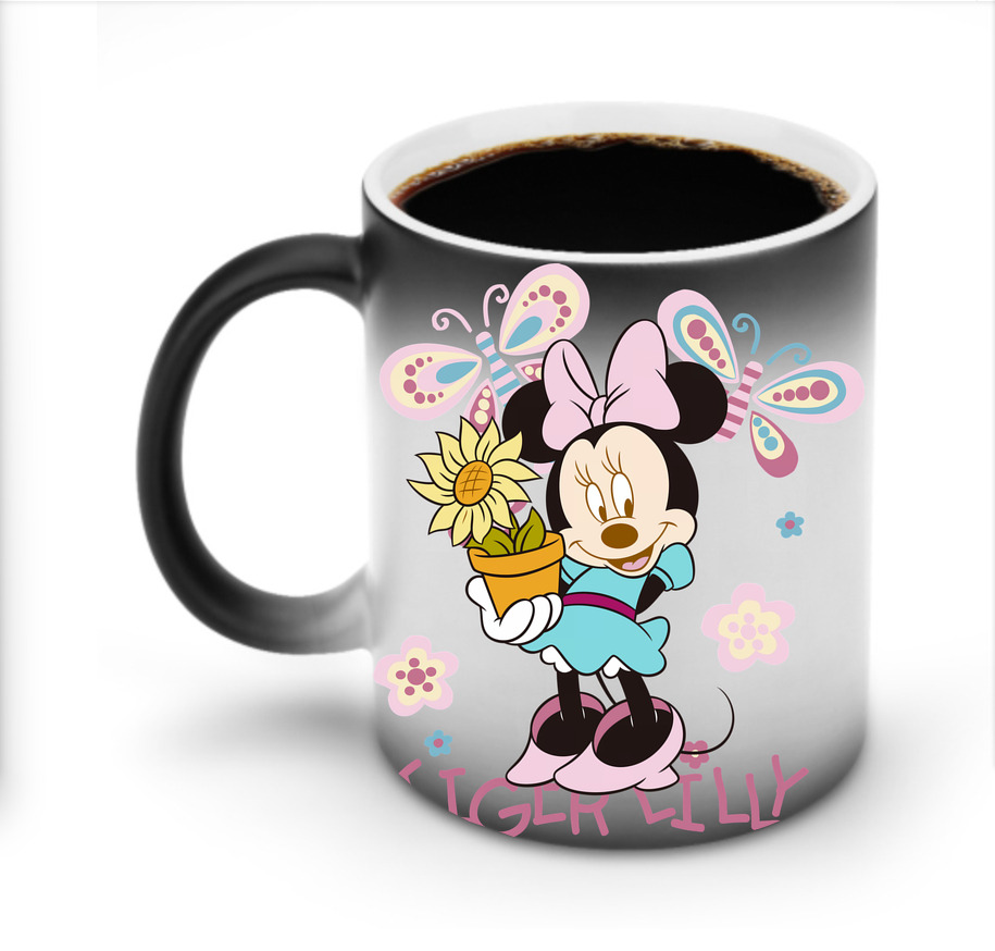 ミッキーマウス Mickey Mouse 温度変色マグカップ
