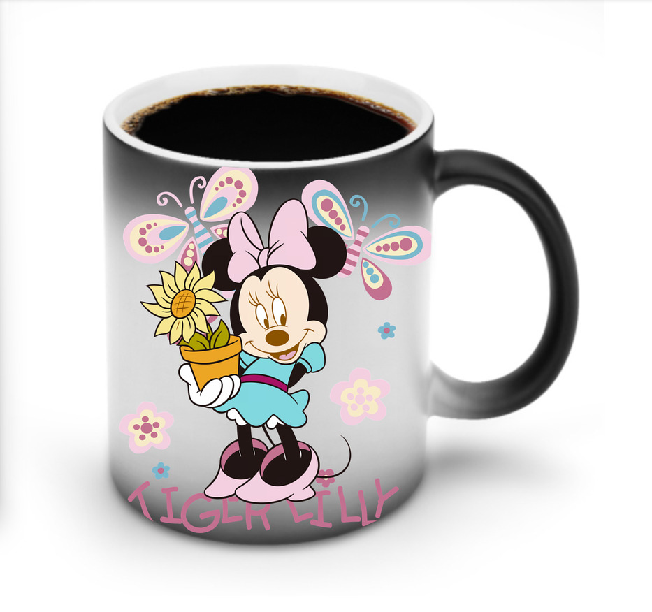 ミッキーマウス Mickey Mouse 温度変色マグカップ