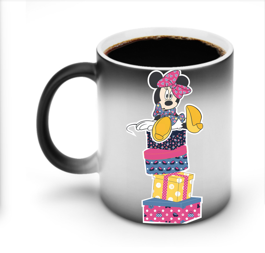ミッキーマウス Mickey Mouse 温度変色マグカップ