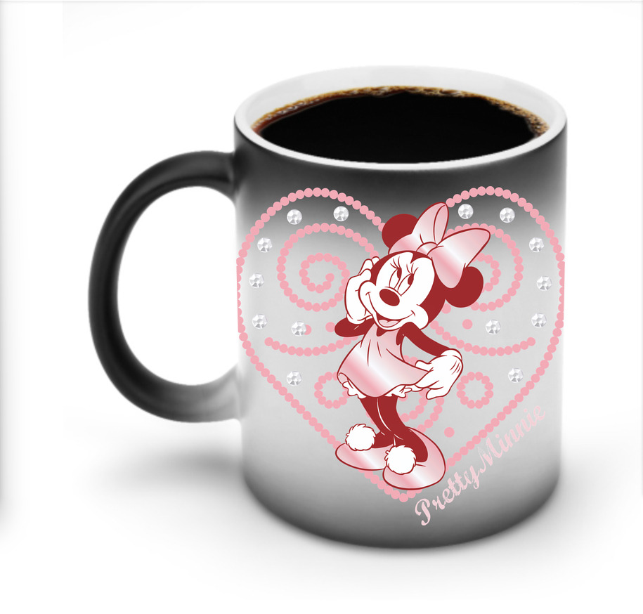 ミッキーマウス Mickey Mouse 温度変色マグカップ