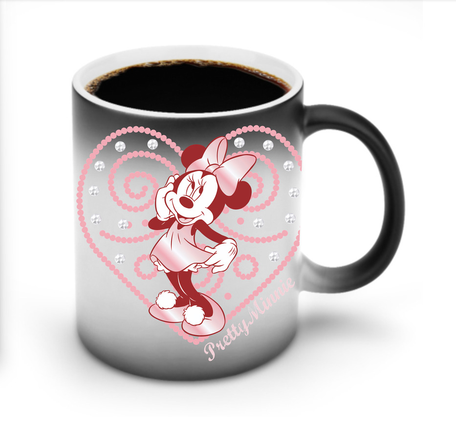 ミッキーマウス Mickey Mouse 温度変色マグカップ