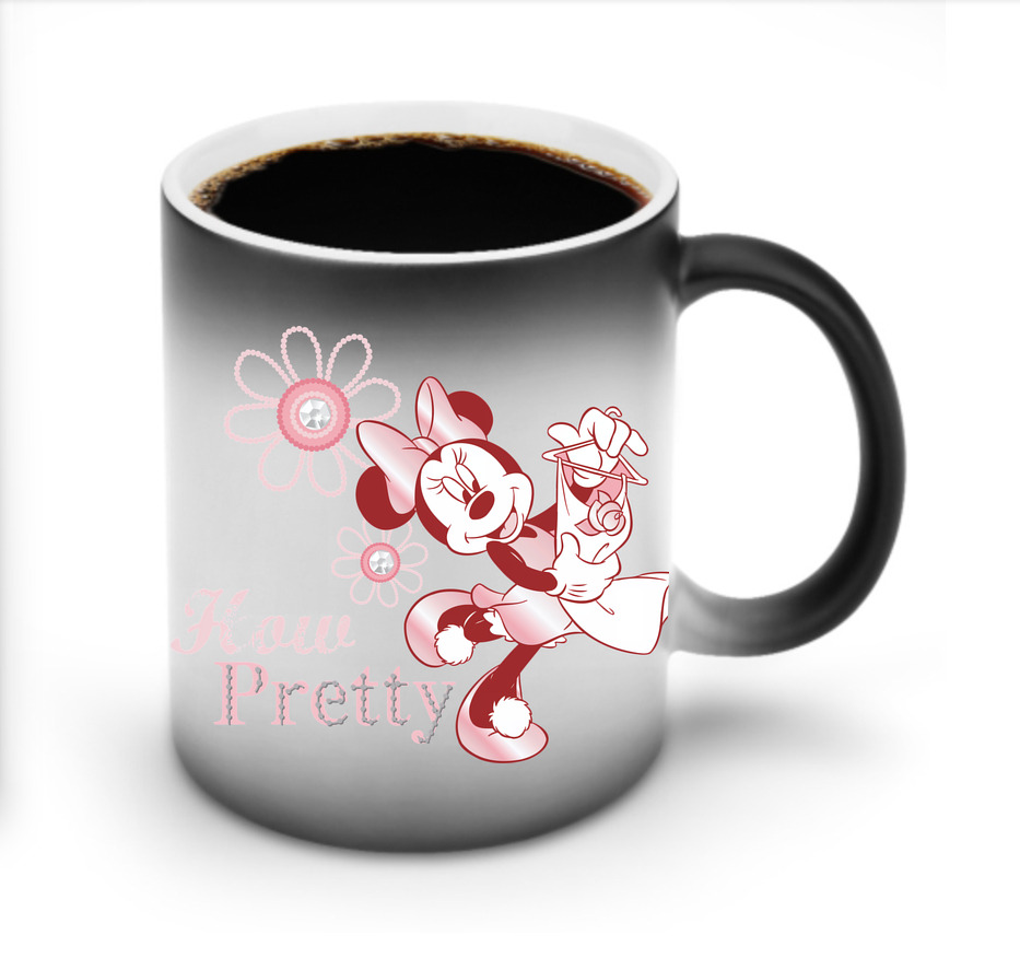 ミッキーマウス Mickey Mouse 温度変色マグカップ
