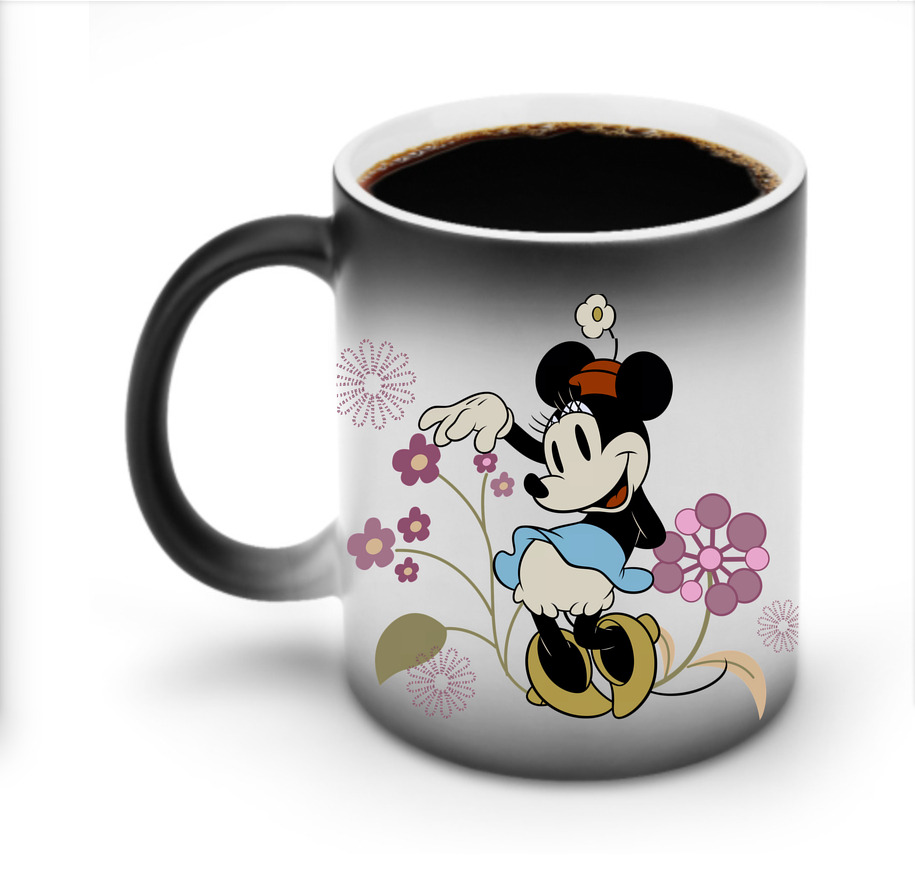 ミッキーマウス Mickey Mouse 温度変色マグカップ