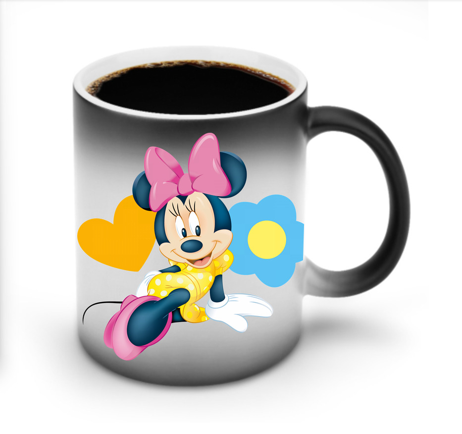 ミッキーマウス Mickey Mouse 温度変色マグカップ