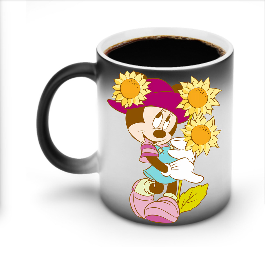 ミッキーマウス Mickey Mouse 温度変色マグカップ