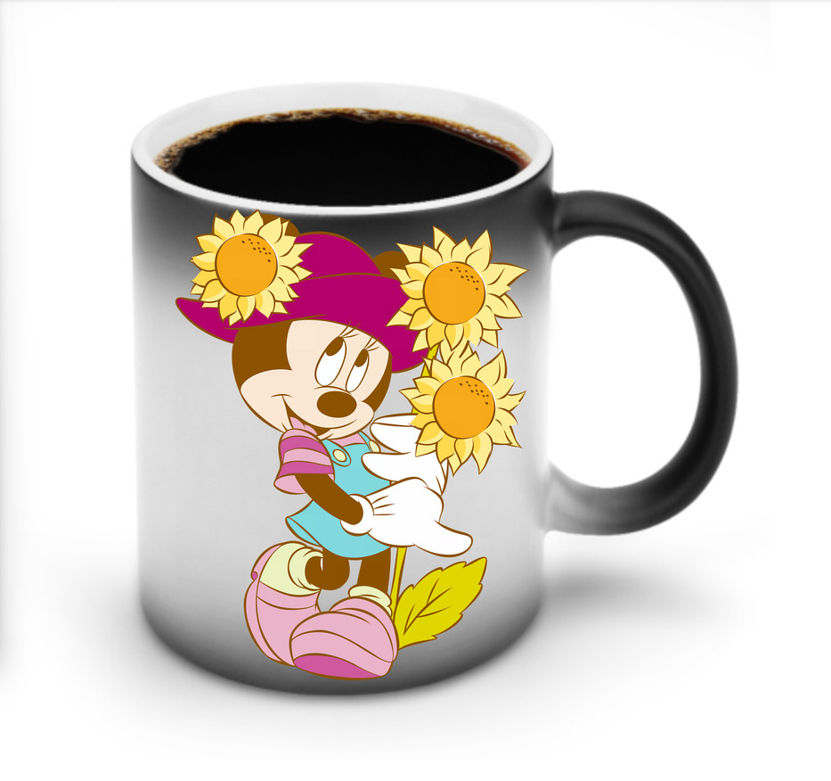 ミッキーマウス Mickey Mouse 温度変色マグカップ