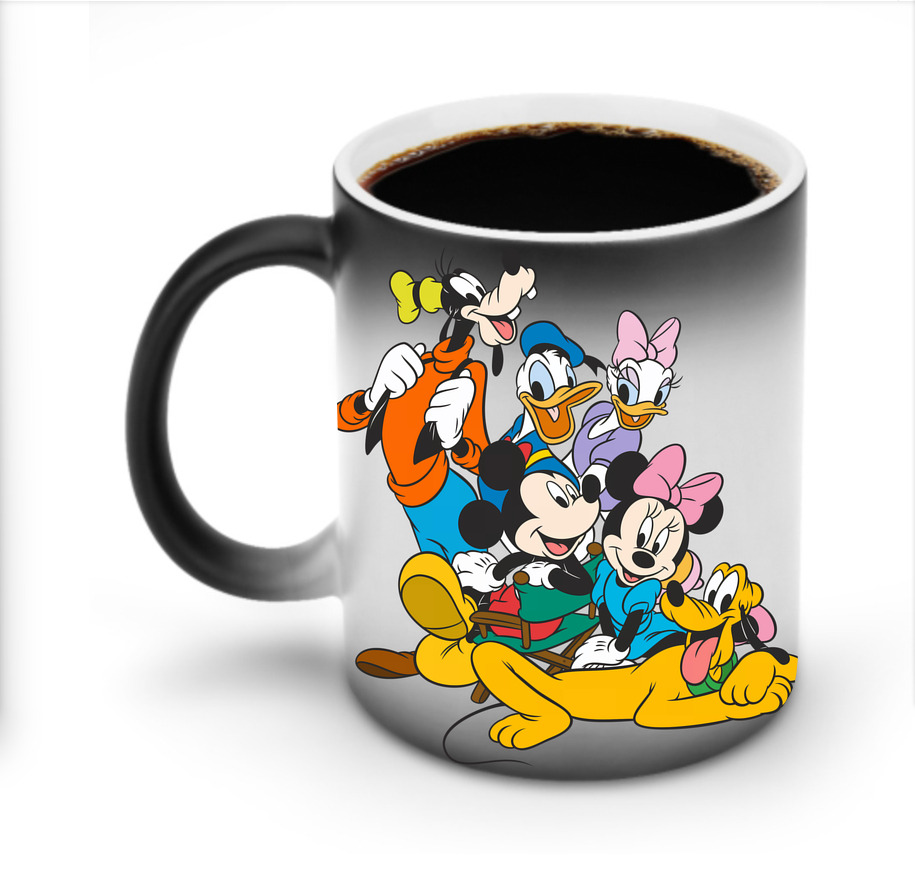 ミッキーマウス Mickey Mouse 温度変色マグカップ
