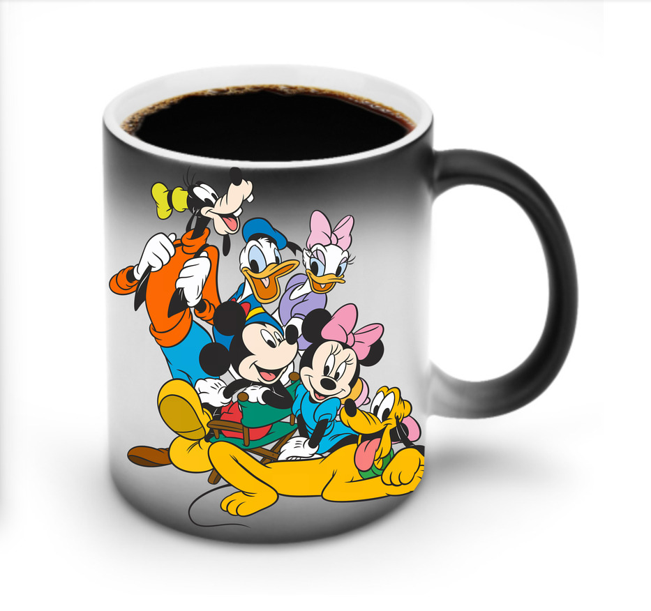 ミッキーマウス Mickey Mouse 温度変色マグカップ
