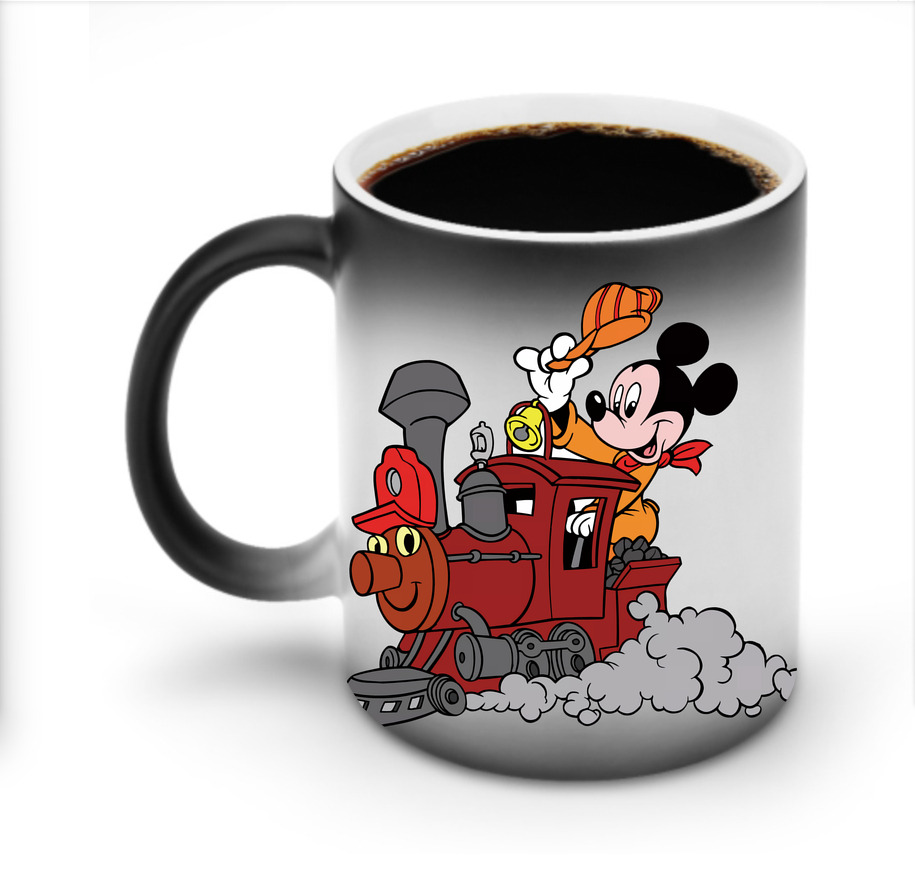 ミッキーマウス Mickey Mouse 温度変色マグカップ
