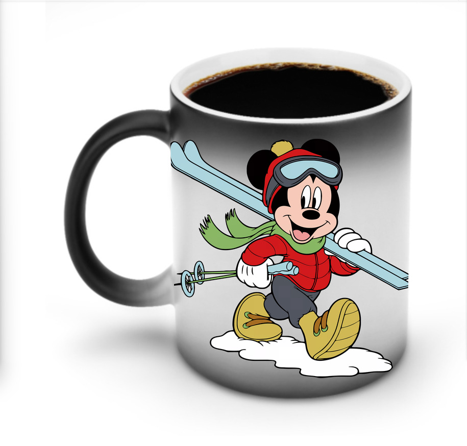 ミッキーマウス Mickey Mouse 温度変色マグカップ
